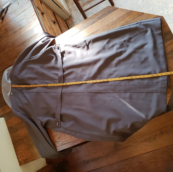 VTG Long Gray Overcoat - Picture 10 of 10